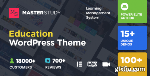 Themeforest - Masterstudy - Education WordPress Theme 12170274 v4.8.3 - Nulled