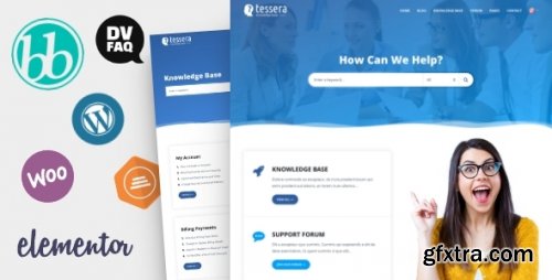 Themeforest - Tessera - Knowledge Base &amp; Support Forum WordPress Theme 23527937 v2.7.1 - Nulled