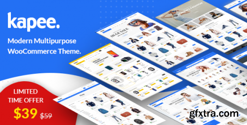 Themeforest - Kapee - Modern Multipurpose WooCommerce Theme 24187521 v1.6.1 - Nulled