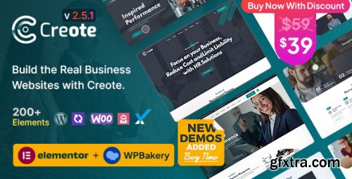 Themeforest - Creote - Corporate &amp; Consulting Business WordPress Theme 34450141 v2.5.2 - Nulled