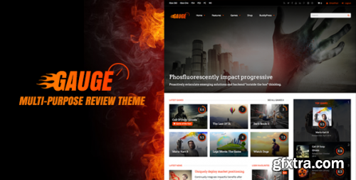 Themeforest - Gauge: Multi-Purpose Review Theme 8676079 v6.50.2 - Nulled