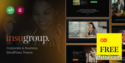 Themeforest - Insugroup | A Clean Insurance &amp; Finance WordPress Theme 19565617 v2.0.0 - Nulled