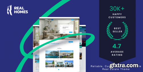 Themeforest - RealHomes - Estate Sale and Rental WordPress Theme 5373914 v4.1.1 - Nulled