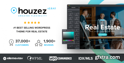 Themeforest - Houzez - Real Estate WordPress Theme 15752549 v2.8.4.1 - Nulled