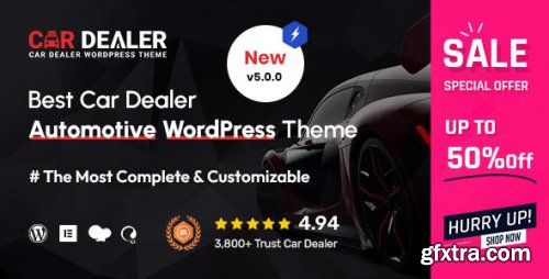 Themeforest - Car Dealer - Automotive Responsive WordPress Theme 20213334 v5.0.0 - Nulled