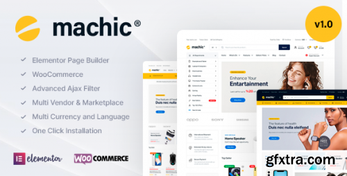 Themeforest - Machic - Electronics Store WooCommerce Theme 34267600 v1.2.6 - Nulled