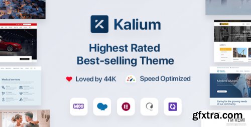 Themeforest - Kalium | Creative Multipurpose WordPress &amp; WooCommerce Theme 10860525 v3.9 - Nulled