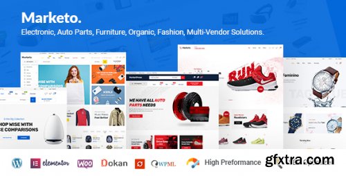 Themeforest - Marketo - eCommerce &amp; Multivendor Marketplace Woocommerce WordPress Theme 22310459 v5.1.0 - Nulled