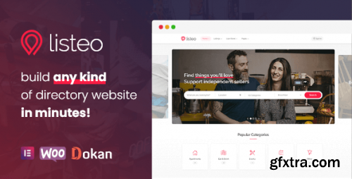 Themeforest - Listeo - Directory &amp; Listings With Booking - WordPress Theme 23239259 v1.9.20 - Nulled