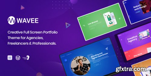 Themeforest - Wavee - Creative Portfolio WordPress Theme 25565229 v1.3.3 - Nulled