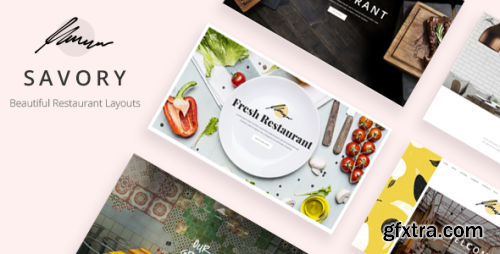 Themeforest - Savory - Restaurant Theme 18360134 v2.3 - Nulled