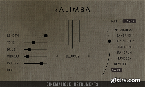 Cinematique Instruments Kalimba for HALion