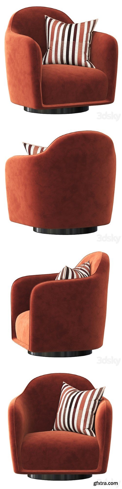 Armchair Longhi Vivienne Chair