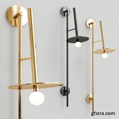 Nodes Large Pivot Wall Sconce