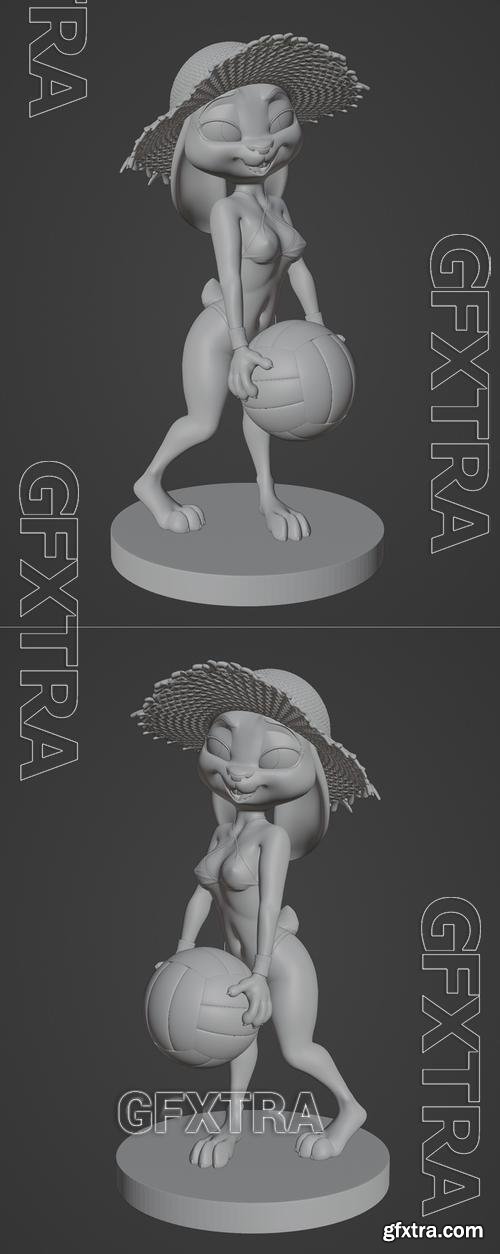 The Super Secret Version Of Judy &ndash; 3D Print Model