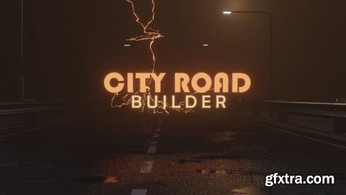 [Blender] City Road Builder Pro 2.1