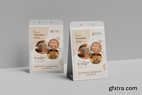 Restaurant Menu Mockup U87DB4W