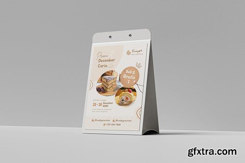 Restaurant Menu Mockup U87DB4W