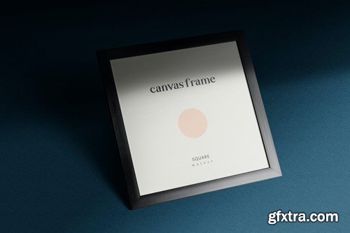 Square Canvas Frame Mockups XUBX8TR