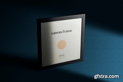 Square Canvas Frame Mockups XUBX8TR