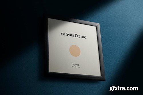 Square Canvas Frame Mockups XUBX8TR