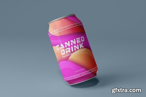 Canned Drink Mockup US3FCPK