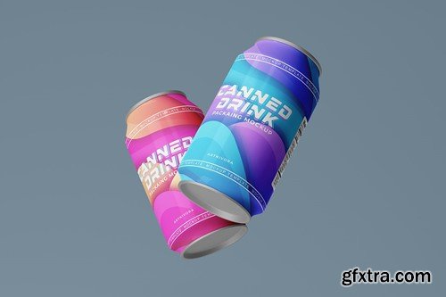 Canned Drink Mockup US3FCPK