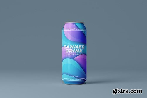 Canned Drink Mockup L9DKLBV