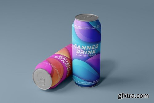 Canned Drink Mockup L9DKLBV