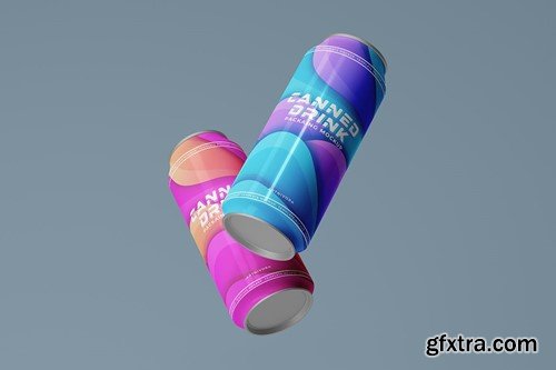 Canned Drink Mockup L9DKLBV