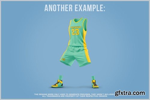 Basketball Uniform Mockup 2RLBSJE