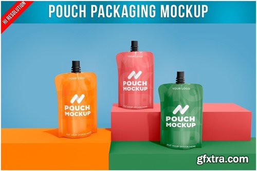 Spout Pouch Mockup F246ZV9