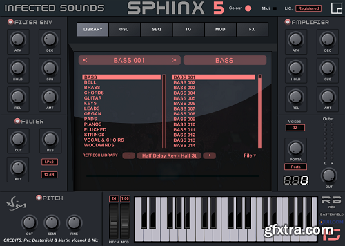 Infected Sounds Sphinx v5.0.0