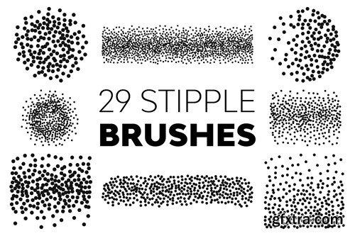 Stipple Brushes UKADV92