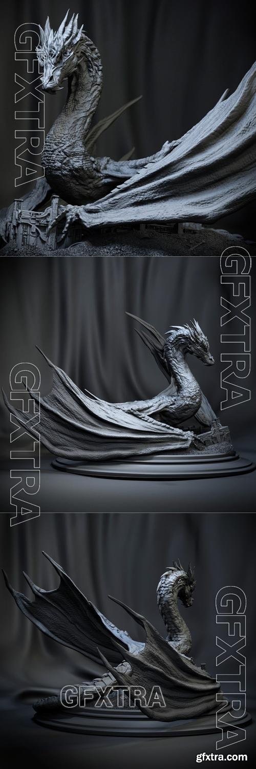 Ca 3d Studios - Smaug (The Hobbit) &ndash; 3D Print Model