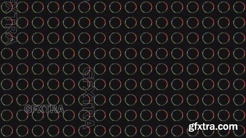 Colorful Digital Circles Background 1450026