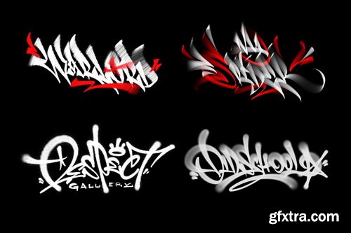 YellowImages - Spray Brush Pack for Graffiti in Procreate - 36440