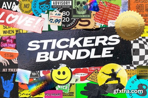 YellowImages - Sticker Mockup Bundle Logo Branding - 67246