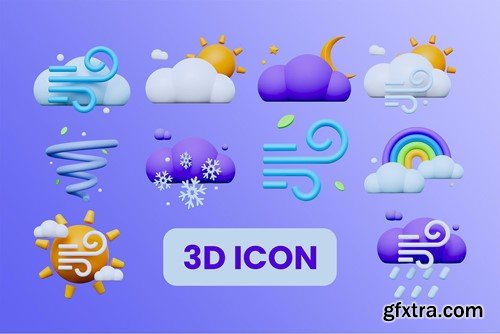 Weather 3D Icon ZQ6Y2FM