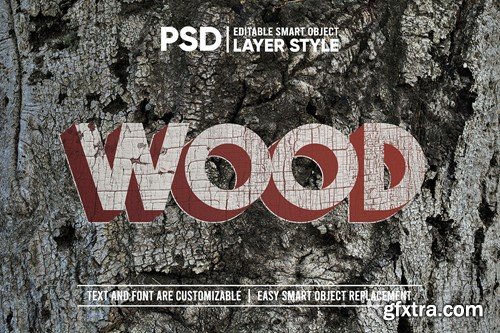 Wood Text Effect 8JZSUB9