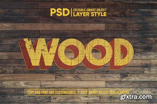 Wood Text Effect 8JZSUB9