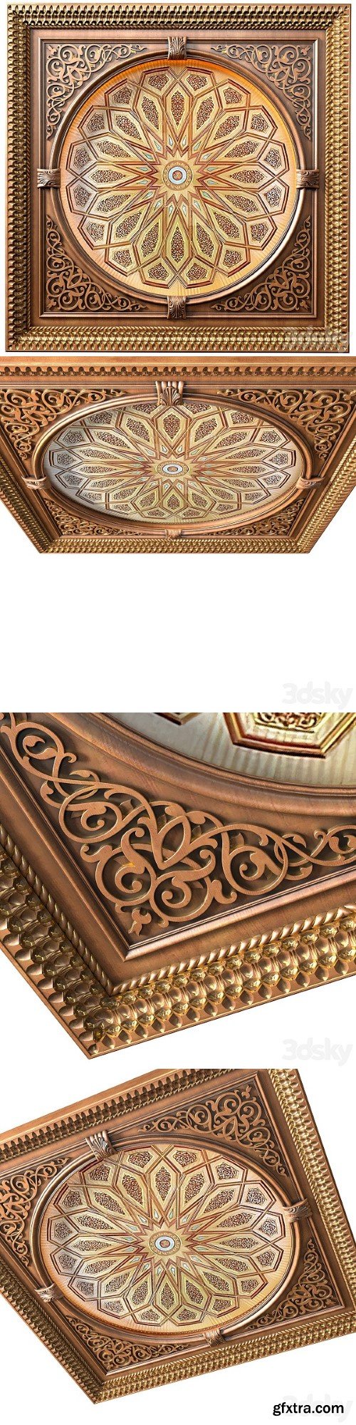 Pro 3DSky - Ceiling in Oriental Style Arabic
