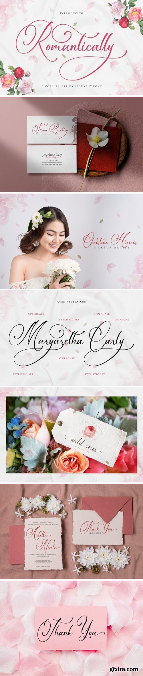 Romantically Script Font