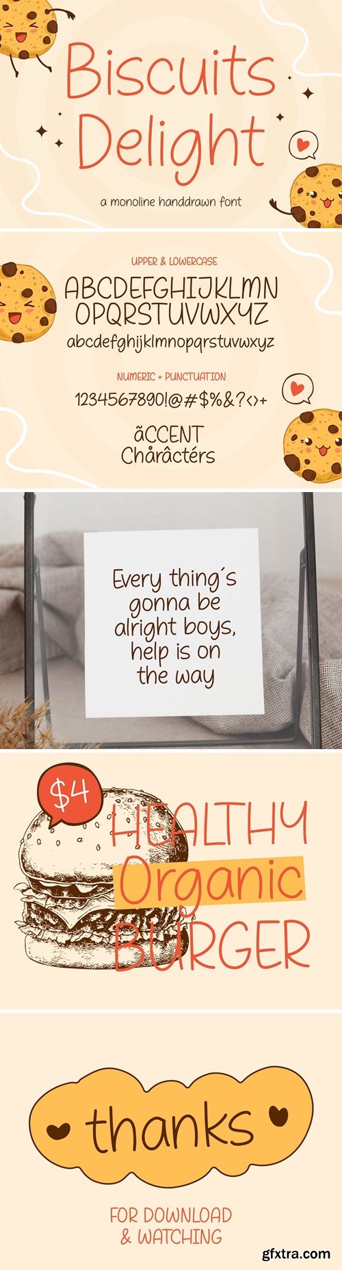 Biscuits Delight Handwriting Font