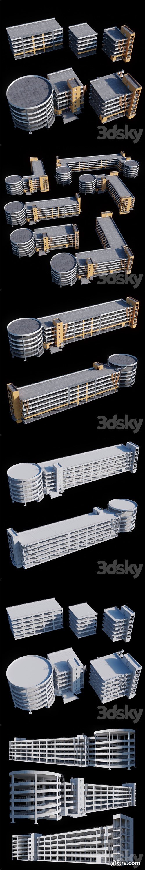 Pro 3DSky - Multistorey car parking