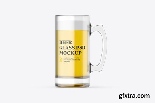 Beer Glass Mockup CFGMEUM