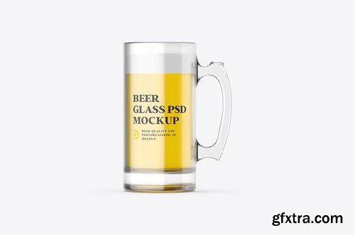 Beer Glass Mockup CFGMEUM