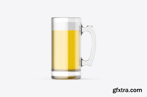 Beer Glass Mockup CFGMEUM