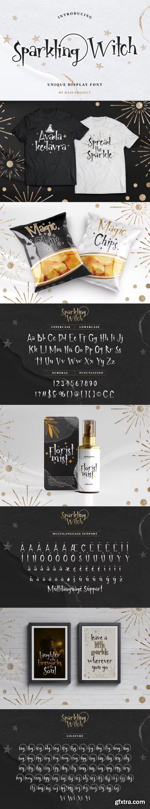 Sparkling Witch Font