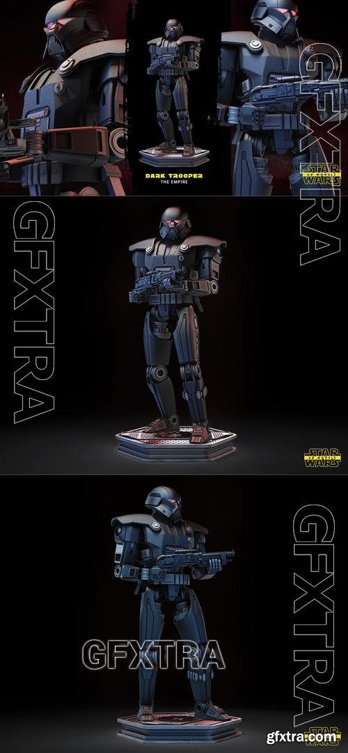 Dark Trooper Sculpture - Star Wars &ndash; 3D Print Model